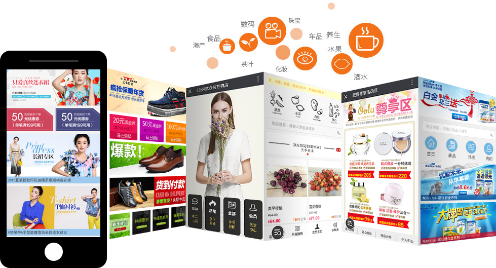 豐富的裝修模板，解決個性化需求